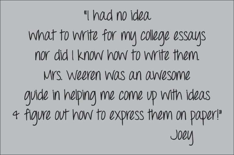 Make My Essay Better Client Testimonial 7
